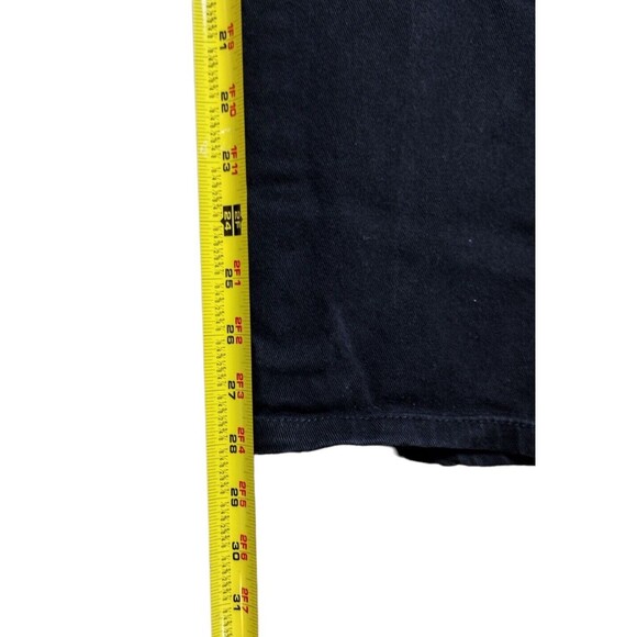 Gloria Vanderbilt Missy Size 6 Black Denim Jeans Straight Leg High Rise READ - Picture 8 of 9